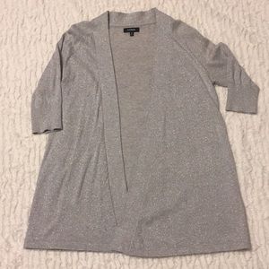 Express Silver Cardigan